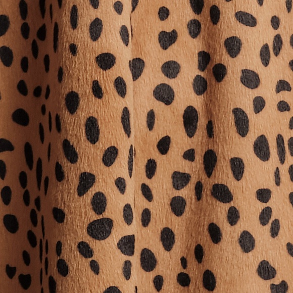 Blaine Skirt - Cheetah Faux Fur - Picture 6 of 6